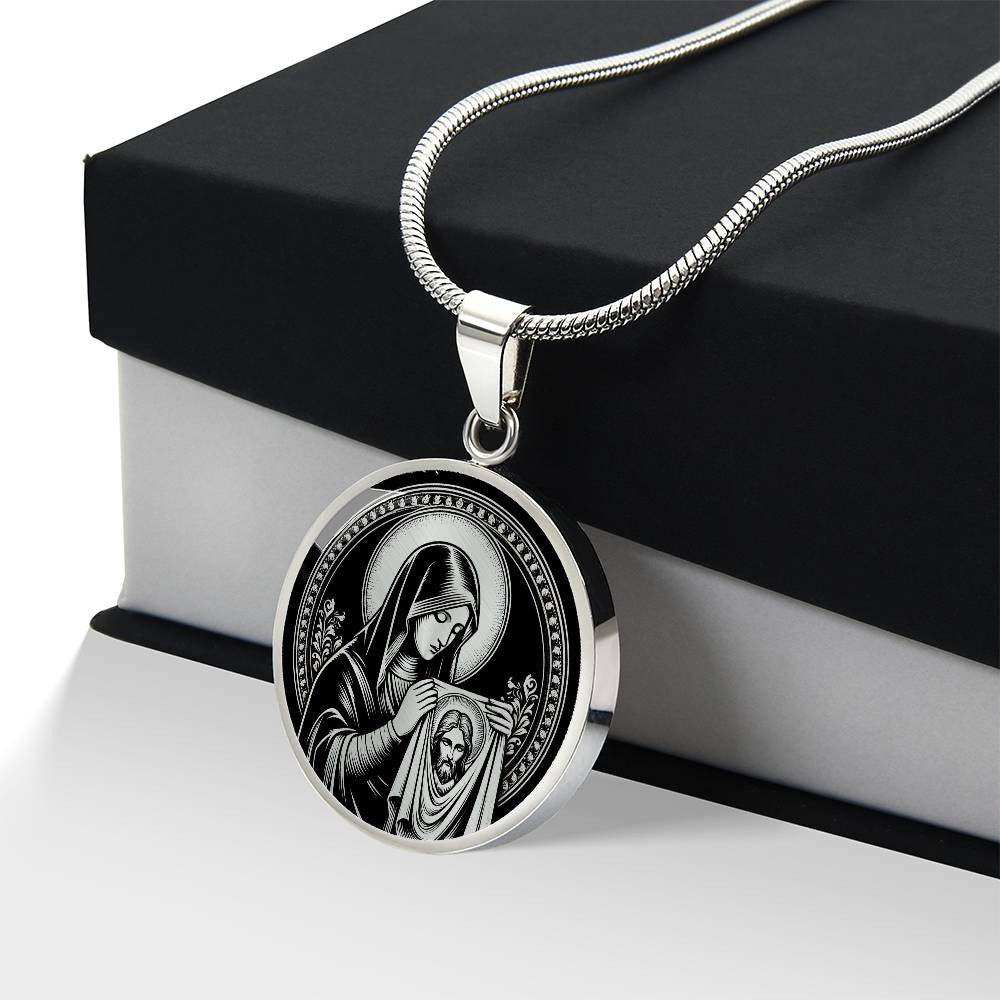 Saint Veronica Medal - Patron Saint of Photographers & The Veil of Christ