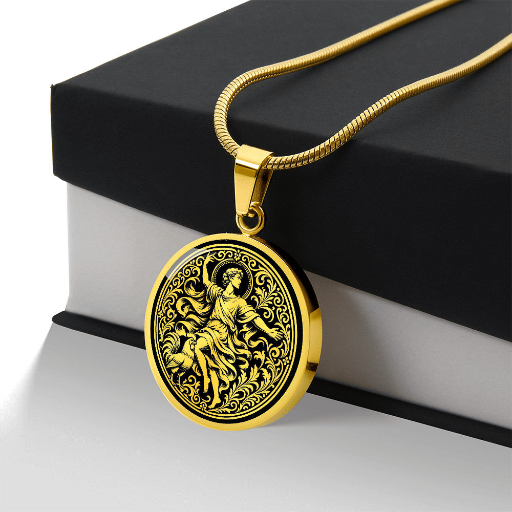 Saint Vitus Medal Necklace – Patron Saint of Dancers and Performers