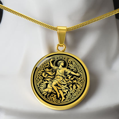 Saint Vitus Medal Necklace – Patron Saint of Dancers and Performers