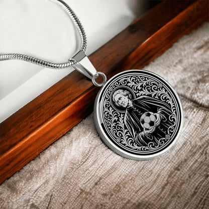 Saint Luigi Scrosoppi Medal Necklace – Patron Saint of Soccer Players & Orphans